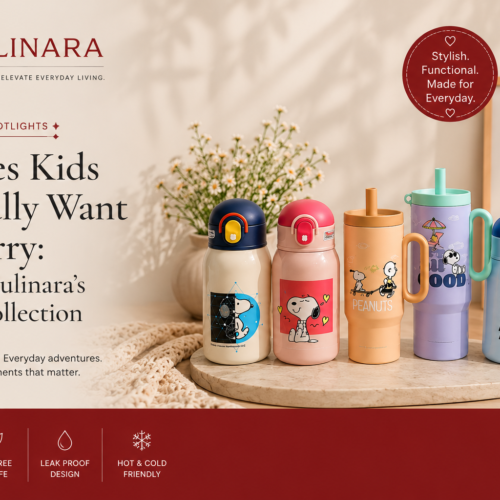 Bottles Kids Actually Want to Carry: Inside Culinara’s Kids’ Collection